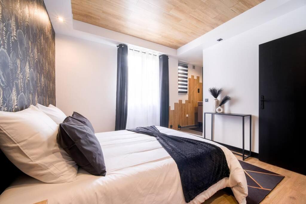 Apartament Le Black & White - 10 Min Orly, 3 Min Gare Juvisy Athis-Mons Zewnętrze zdjęcie