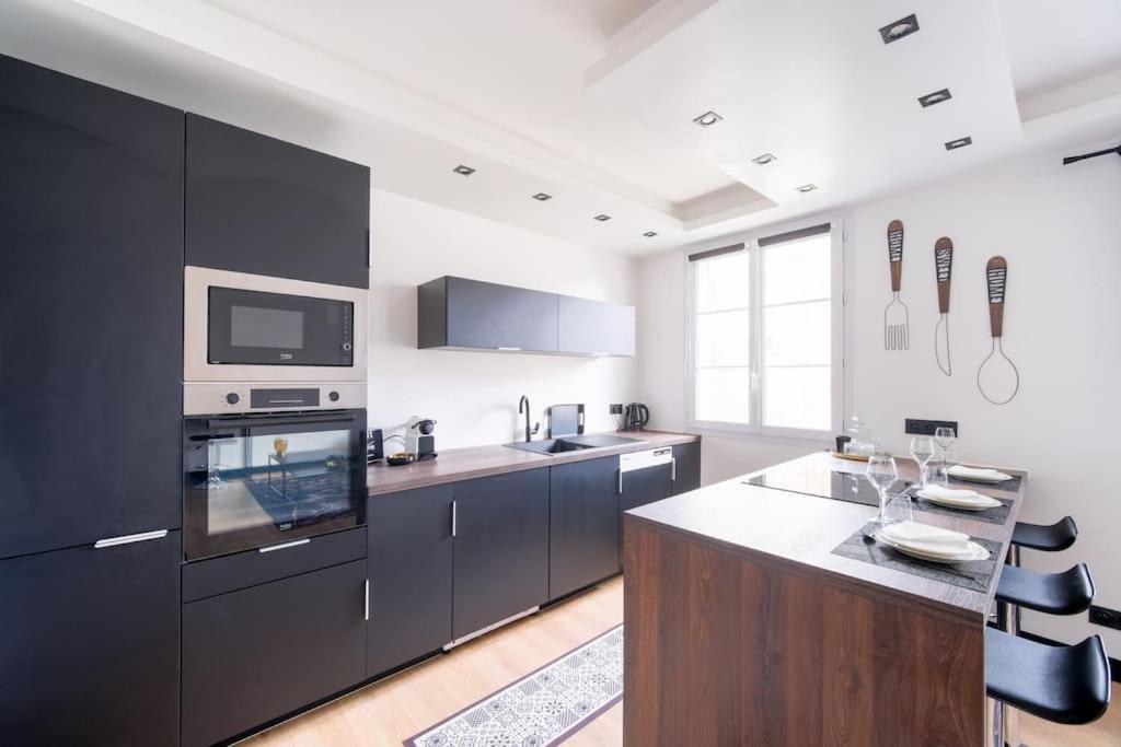 Apartament Le Black & White - 10 Min Orly, 3 Min Gare Juvisy Athis-Mons Zewnętrze zdjęcie