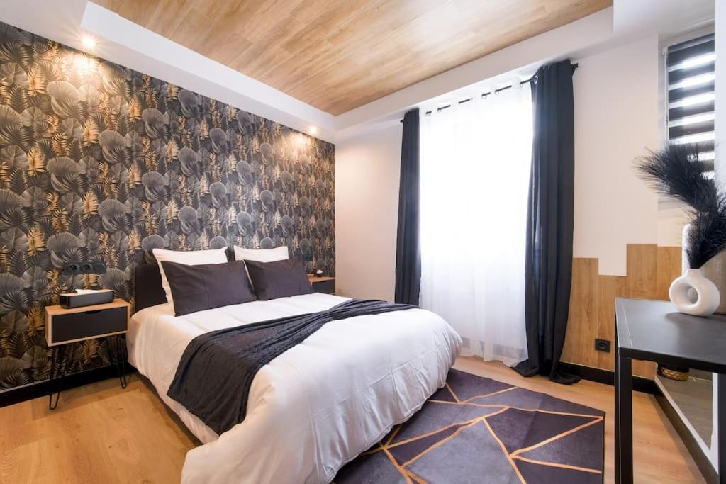 Apartament Le Black & White - 10 Min Orly, 3 Min Gare Juvisy Athis-Mons Zewnętrze zdjęcie