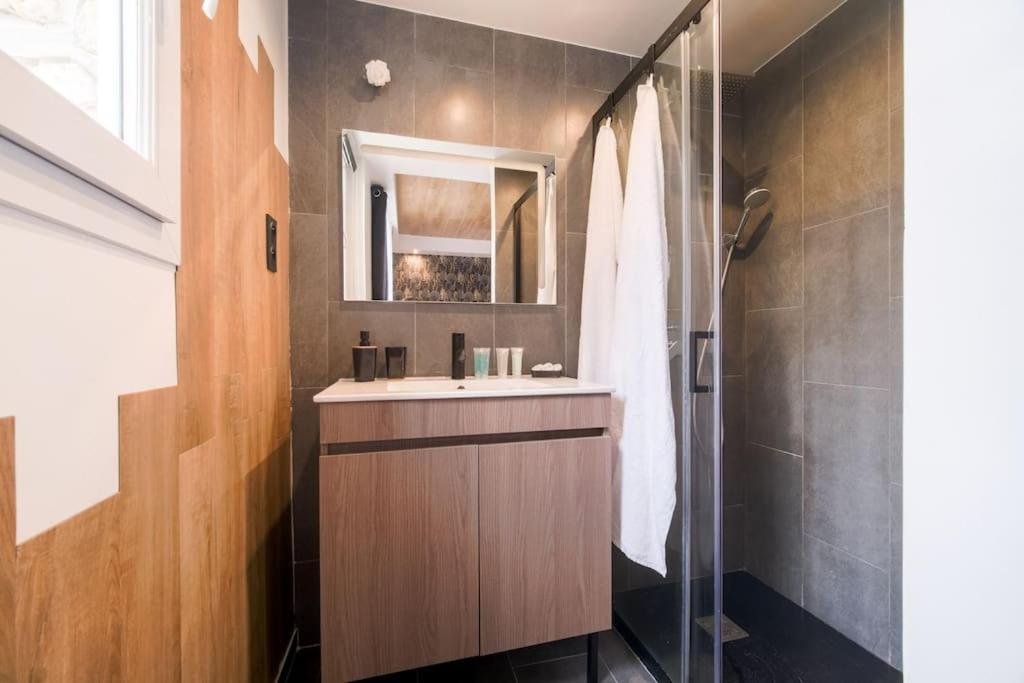 Apartament Le Black & White - 10 Min Orly, 3 Min Gare Juvisy Athis-Mons Zewnętrze zdjęcie